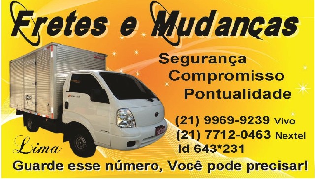 Galatas fretes e mudanças rj